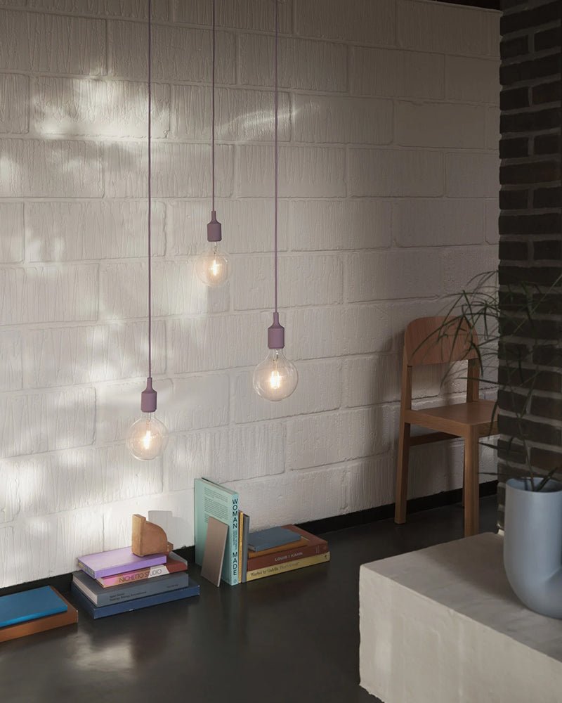 E27 LED - Plafonnier bleu foncé